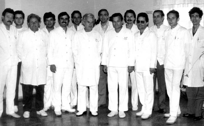 Colectivul Clinicii Urologice Timişoara în anul 1985