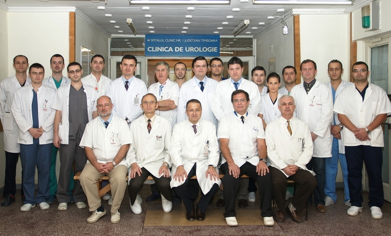 Colectivul Clinicii Urologice Timişoara în anul 2013