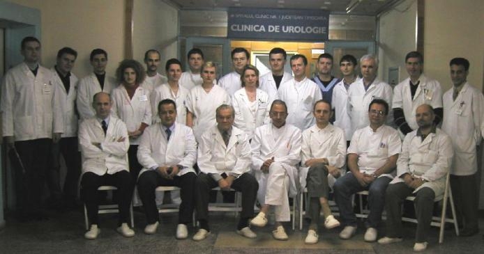 Colectivul Clinicii Urologice Timişoara în anul 2005